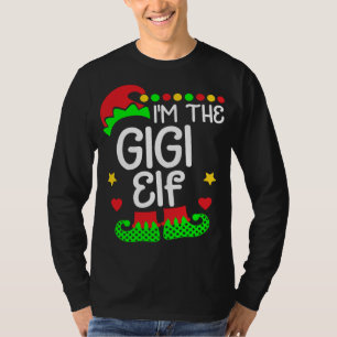 Ik ben de gamer Elf Matching Family Funny Kerstmis T-shirt