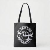 Ik ben de garantie opa monteur engineer vader tote bag (Voorkant)