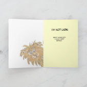 Ik ben de geen Kaart van de Verjaardag van de (Binnen)