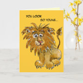 Ik ben de geen Kaart van de Verjaardag van de (Gele Bloem)