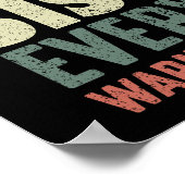 Ik ben de gek zuster die iedereen je waarschuwde. poster (Hoek)