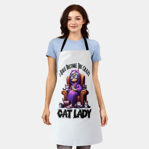 Ik ben de gekke kattenvrouw geworden schort