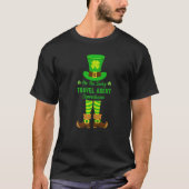 Ik ben de geluksreisagent Leprechaun Funny St.Pat T-shirt (Voorkant)