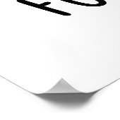 Ik ben de gemoederen van mijn jonge grappige kaak poster (Hoek)