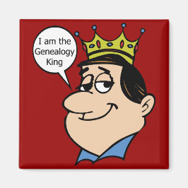 Ik ben de genealogie koning magneet