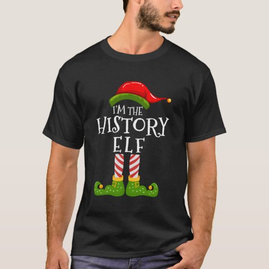 Ik ben de geschiedenis elf groep matching familie t-shirt (Voorkant)