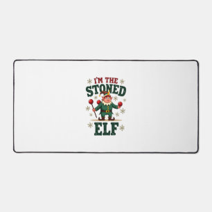 Ik ben de gestoneerde elf vintage kerst dabbing Un Bureaumat