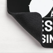 Ik ben de getuige van de bruidegom Funny bruidsmei Muismat (Hoek)