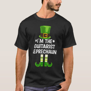 Ik ben de gitarist Leprechaun Funny St Patricks Da T-shirt
