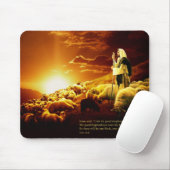 "Ik ben de goede herder. 10:11 Muismat (Met muis)