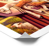 Ik ben de Goede Herder. Jezus schilderij kunst pri Poster (Hoek)