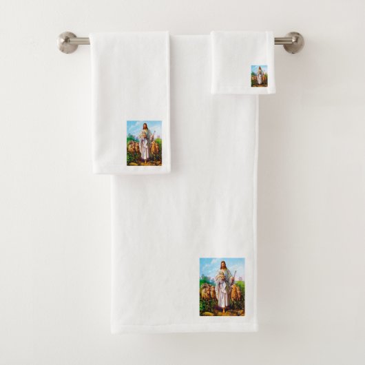 Ik ben de Goede Herder Johannes 10:7-21 Bad Handdoek (Insitu)