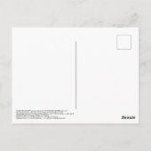 "IK BEN DE GOEDE HERDER" John 10:11 Mozaïek Art Briefkaart (Achterkant)