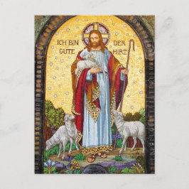 "IK BEN DE GOEDE HERDER" John 10:11 Mozaïek Art Briefkaart