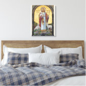 "IK BEN DE GOEDE HERDER" John 10:11 Mozaïek Art Canvas Afdruk (Insitu (Slaapkamer))