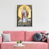 "IK BEN DE GOEDE HERDER" John 10:11 Mozaïek Art Canvas Afdruk (Insitu (Woonkamer))