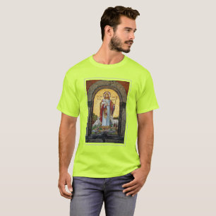 "IK BEN DE GOEDE HERDER" John 10:11 Mozaïek Art T-shirt