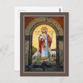 "IK BEN DE GOEDE HERDER na Bernhard Plockhorst Briefkaart (Voorkant / Achterkant)