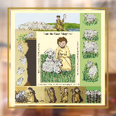 "Ik ben de Goede Herder" Raamsticker (Vel 2)