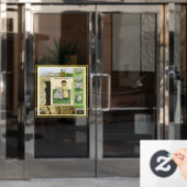 "Ik ben de Goede Herder" Raamsticker (Kantoordeur)