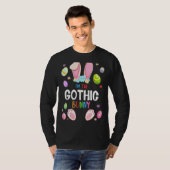 Ik ben de Gothic Bunny Easter Party Matching Famil T-shirt (Voorkant volledig)
