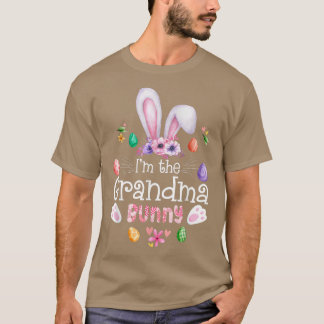 Ik ben de Grandma Bunny shirt Paasdag Grandma Gift