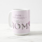 Ik ben de grappige moeder koffiemok (Voorkant links)