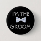 Ik ben de Groom Button (Voorkant)