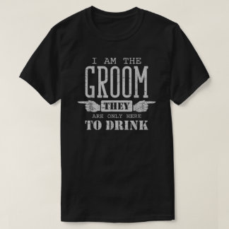Ik ben de Groom Enkel Drink Bachelor P T-shirt