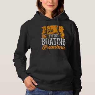 Ik ben de grootmajacht kapitein Boat 1 Hoodie