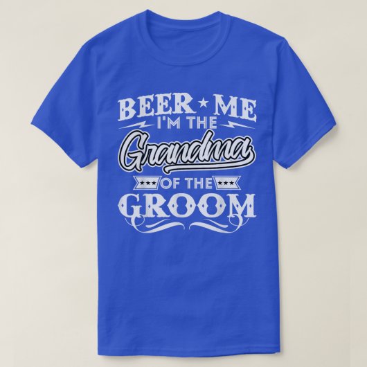 Ik ben de grootmoeder van de bruindrenkerbieren. t-shirt (Design voorkant)