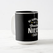 Ik ben de grootste nichtesvers tweekleurige koffiemok (Voorkant links)