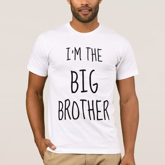 IK BEN DE GROTE BROEDT-shirts T-shirt (Voorkant)
