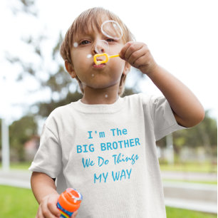 Ik ben de grote broer kinder shirts