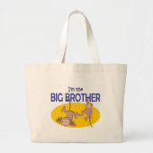 Ik ben de grote broeraap tote bag (Voorkant)