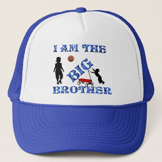 IK BEN DE GROTE BROTHER TRUCKER HAT * PET (Voorkant)