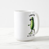 Ik ben de grote Dill (Augurk) Koffiemok (Voorkant rechts)