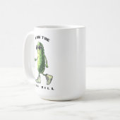 Ik ben de grote Dill (Augurk) Koffiemok (Voorkant links)