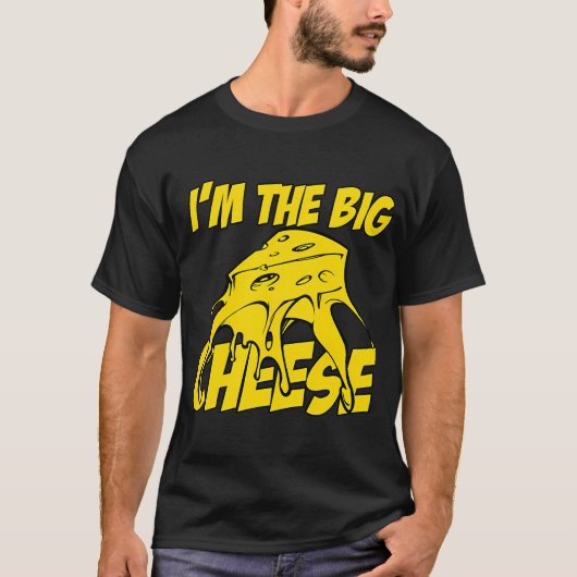Ik ben de grote kaas t-shirt (Voorkant)