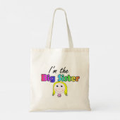 Ik ben de grote zus tote bag (Achterkant)