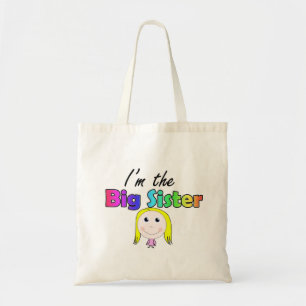 Ik ben de grote zus tote bag