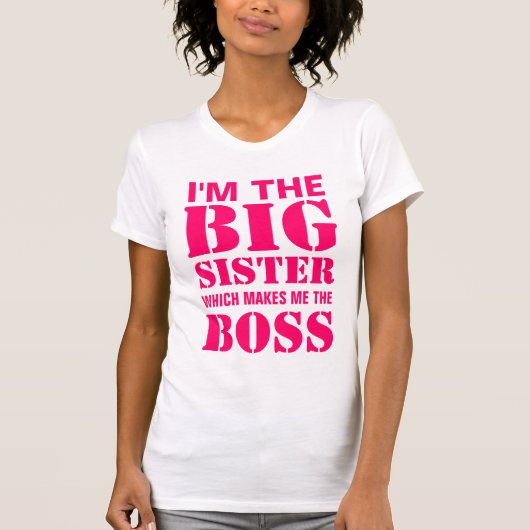Ik ben de grote zuster die me de Boss TankTop maak (Voorkant)