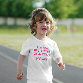 Ik ben de grote zuster kinder shirts