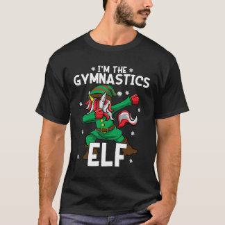 Ik ben de Gymnastiek Elf Eenhoorn Gymnast Meisje C T-shirt