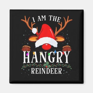 Ik Ben De Hangry Rendier Kerst Familie  Magneet