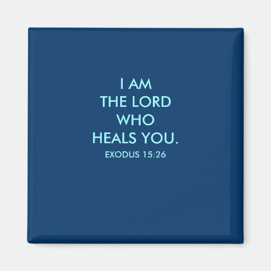 IK BEN DE HEER - 1118 MAGNEET (Voorkant)