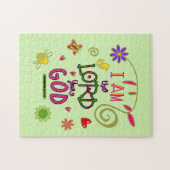 Ik ben de Heer jouw God Bijbelse Verse Legpuzzel (Horizontaal)