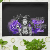 Ik ben de heks theedoek (Gevouwen)