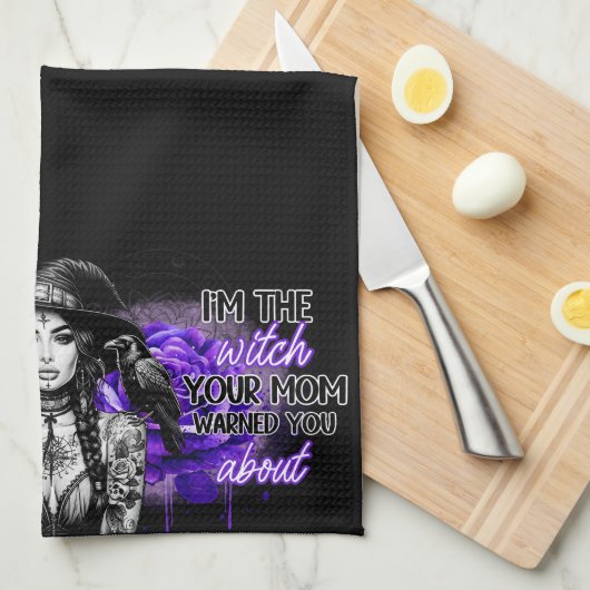 Ik ben de heks theedoek (Quarter Fold)