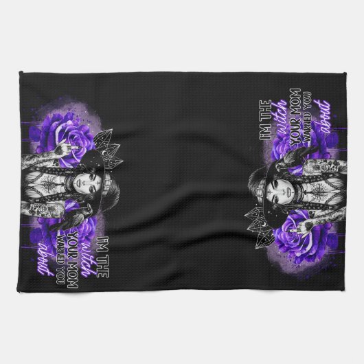 Ik ben de heks theedoek (Horizontaal)